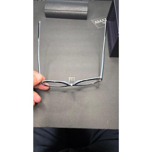 Eyeglasses Prada PR 3 VV KHR1O1 Top Black/Azure/Spotted Brown, 54/17/140 - Picture 2 of 6